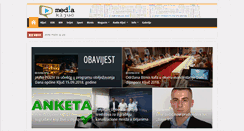 Desktop Screenshot of media-kljuc.ba