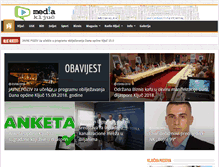 Tablet Screenshot of media-kljuc.ba